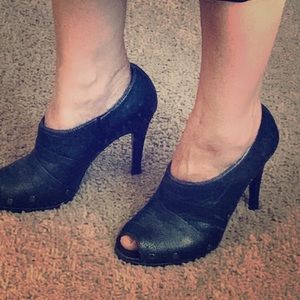 Diane von Furstenberg Peep toe Bootie Brand New7.5 NEW NEVER WORN